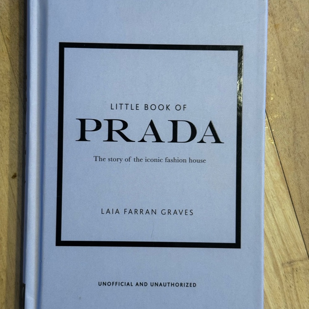 Prada Light Blue Fashion Book